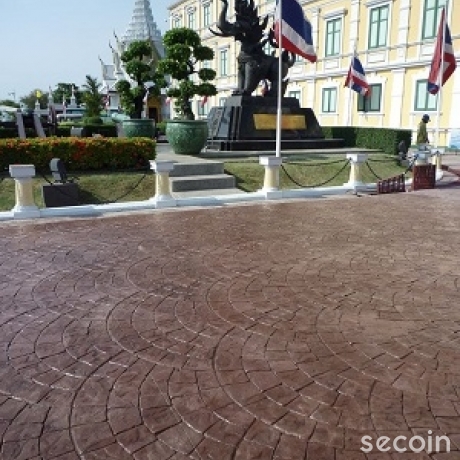 Hoa văn bề mặt Dẻ quạt kiểu Âu